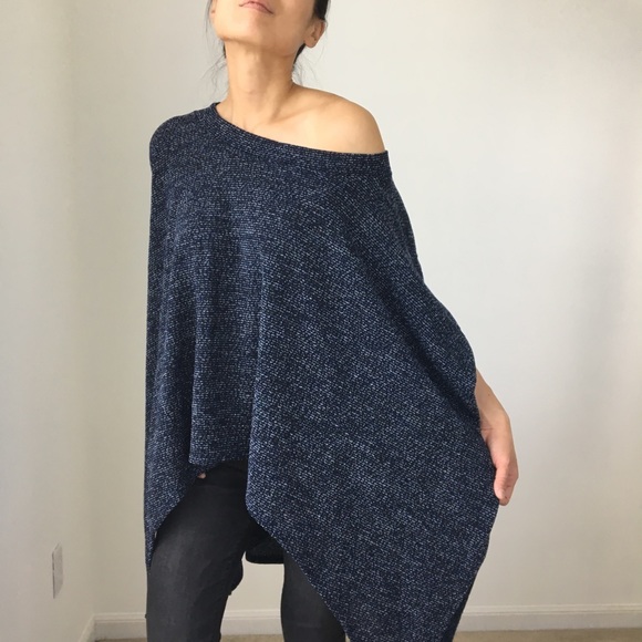 LAST 1 ! Loose fit trapeze poncho tunic top - Picture 6 of 8